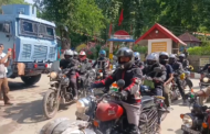  Kerala Bikers Bring Message of Peace to Kupwara, Visit LOC at Sharda Temple 