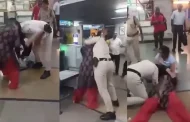 मेट्रो स्टेशन बना अखाड़ा: RPF कर्मियों से भिड़ीं 2 शराबी महिलाएं, जमकर चले लात-घूंसे