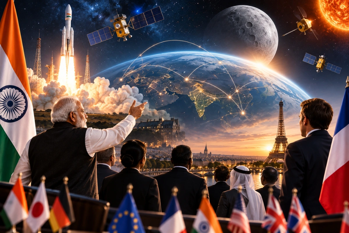PM Modi Invites France, Other Nations To Partner With India In Future Space Missions